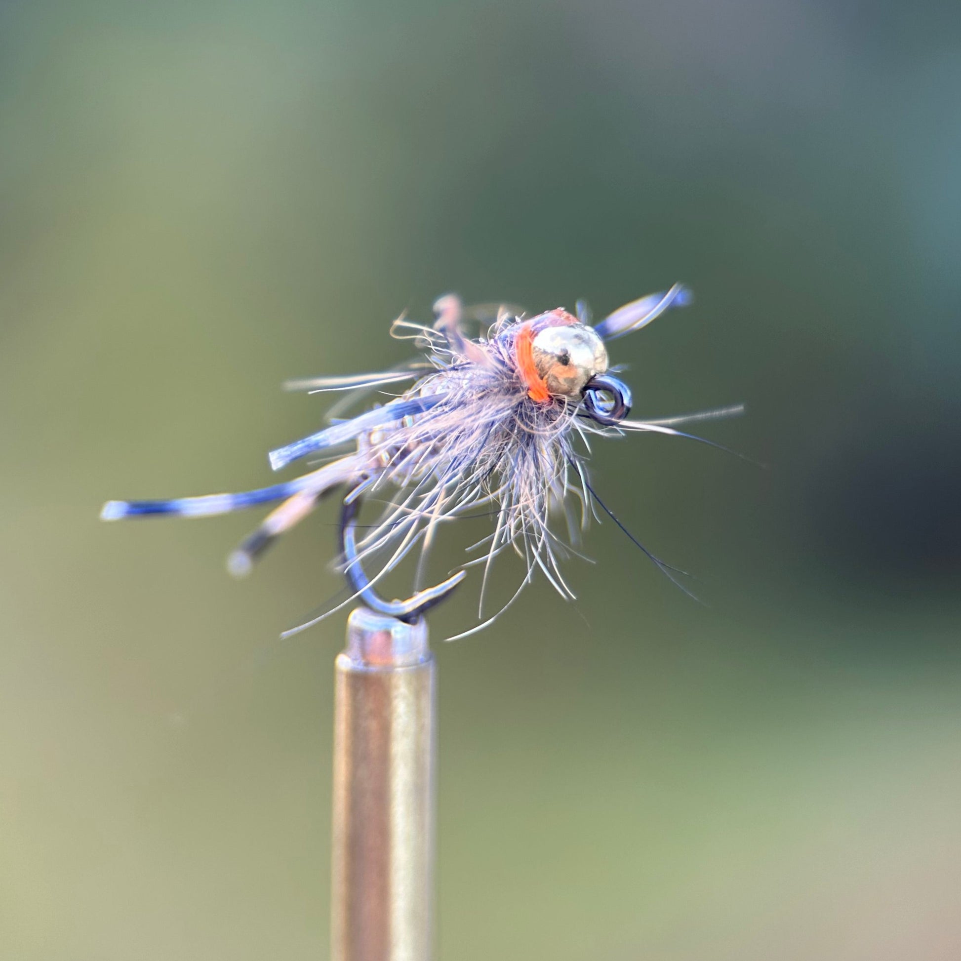 euro style rubber leg hares ear nymph photo