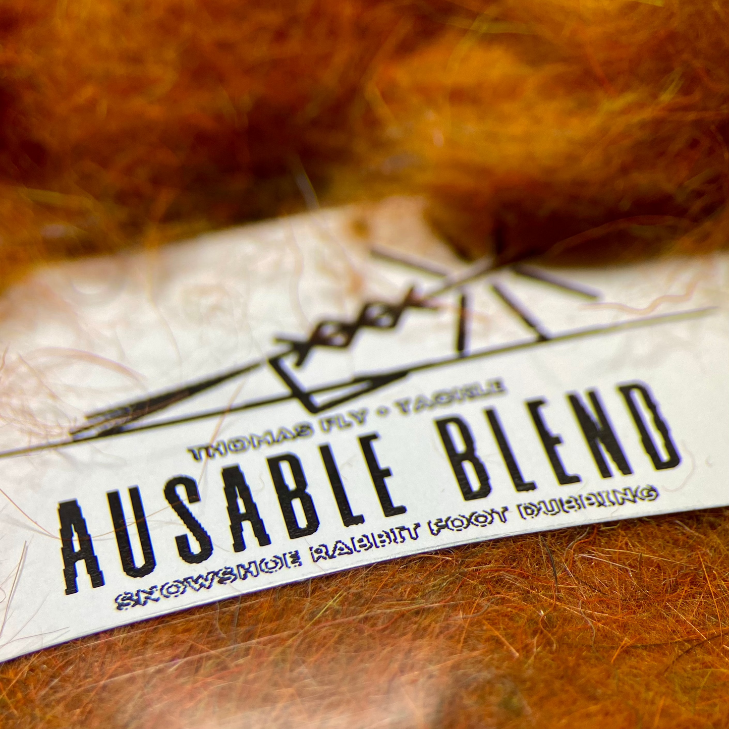 Rusty brown Ausable blend dubbing photo