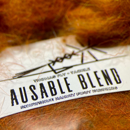 Rusty brown Ausable blend dubbing photo