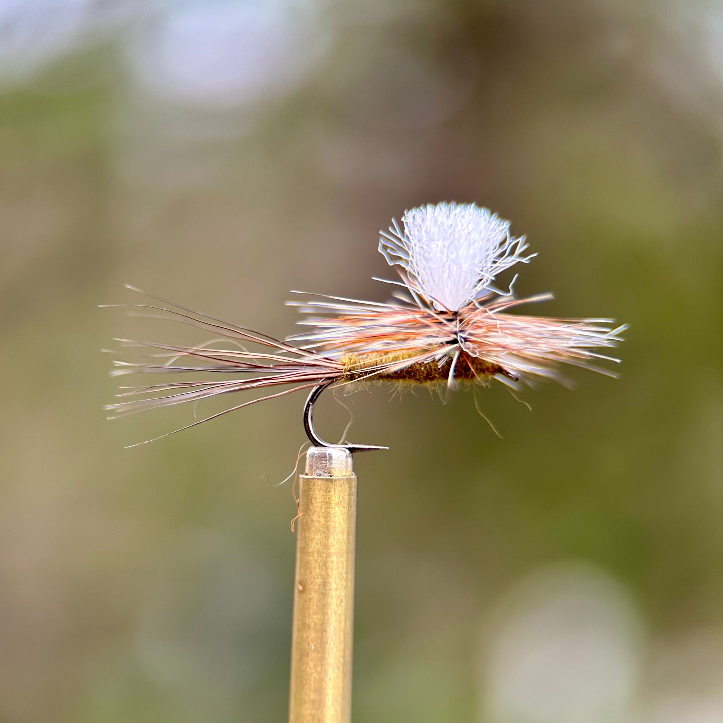 blue winged olive parachute dry fly