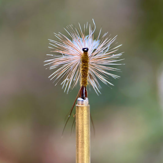 blue winged olive parachute dry fly