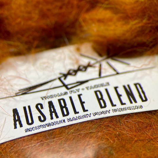 Rusty brown Ausable blend dubbing photo 