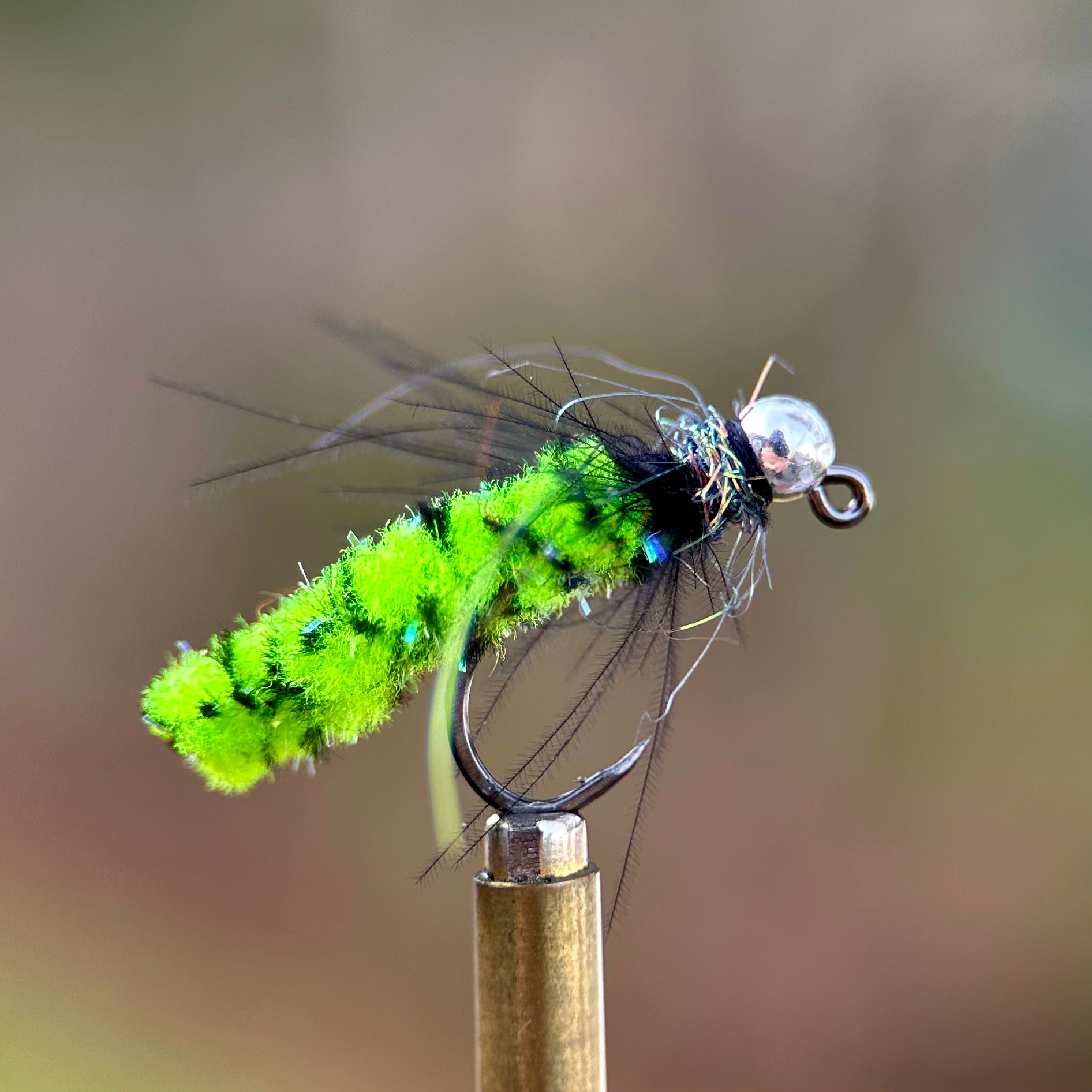 chartreuse euro mop fly